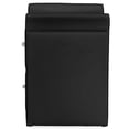thumbnail image 3 of Baxton Studio Victoria 2 Drawer Faux Leather Nightstand in Matte Black, 3 of 3