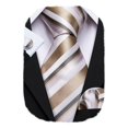 thumbnail image 1 of Set de corbatas Barry.Wang Classic Stripe Silk 150x8,5 cm, 1 of 8
