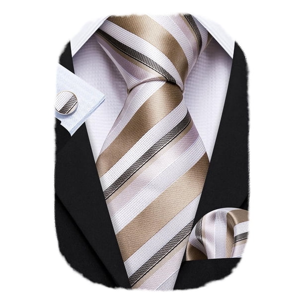 Set de corbatas Barry.Wang Classic Stripe Silk 150x8,5 cm
