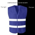 thumbnail image 6 of Cxenplz Men Womens High Visibility Safety Vests with 2 Hi Vis Reflective Strips Construction Vests for Traffic Work, Running, Surveyor and Security Guard, 6 of 9