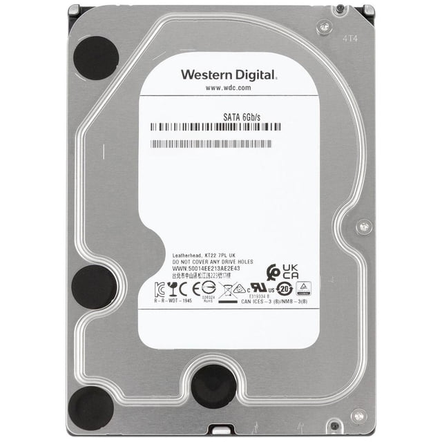 Disco Duro Interno 6TB WESTERN DIGITAL SATA 7200RPM New Pull