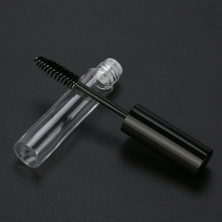 10mL Empty Mascara Tube Eyelash Cream Vial/Liquid Bottle/Container Black (Best Clear Mascara For Eyelashes)