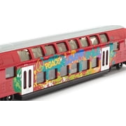 Siku 1791 Super Double-Decker Train, 1:87 Scale, Red