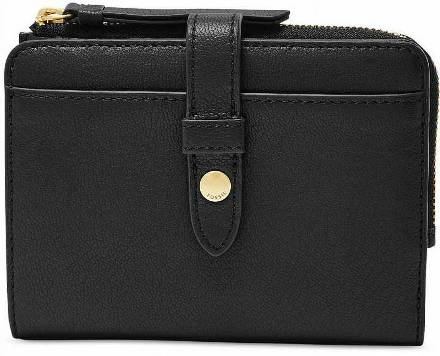 Fossil Fiona Multifunction Leather Wallet Brown Walmart
