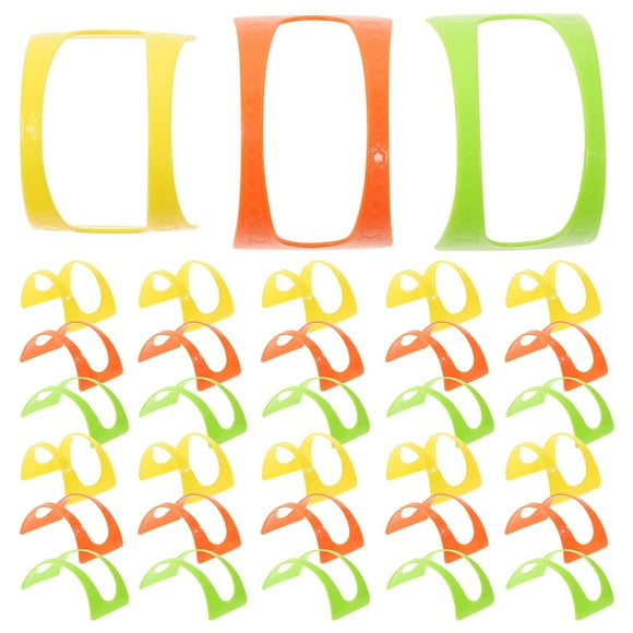 50pcs Plastic Taco Rack Mexican Pancake Rack Tray Taco Holder for Home Restaurant