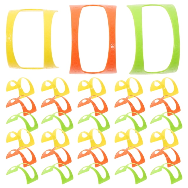 50pcs Plastic Taco Rack Mexican Pancake Rack Tray Taco Holder for Home Restaurant