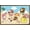 Bronze Framed Version, variant on Hello Kitty and Friends: 2023 Seize The Moment - Beach Fun Wall Poster, 22.375" x 34"
