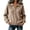 T01-Khaki-Sweaters, variant on Axdhxbd Zip Up Cardigan Sweaters for Women Double Zipper Open Front Sweater Ribbed Knit Long Sleeve Cardigans Loose Fit Fall Winter Sweater Coats Free Size