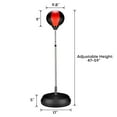 WSYW Boxing Bag Reflex with Adjustable Stand Freestanding Punching