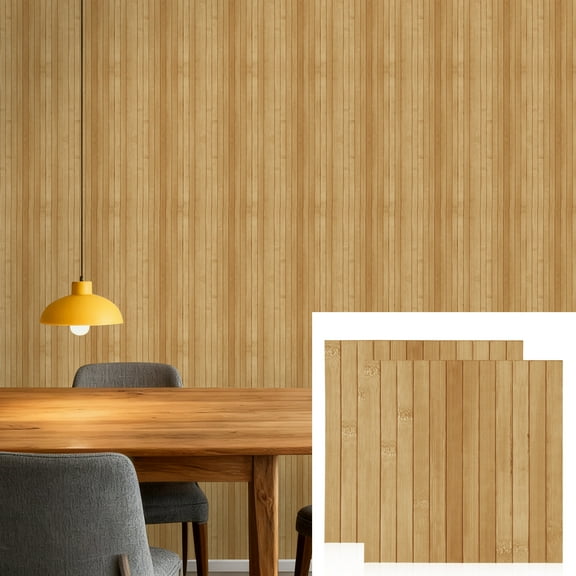 4 ft.x 8 ft.x 2mm Brown Unwoven Bamboo Veneer Panel Bamboo Ceiling & Wall Cladding