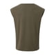 thumbnail image 3 of Camiseta sin mangas con cuello en V para hombre, color liso, sin mangas, deportiva, con cuello en V, hombros anchos, color liso, sin mangas, para hombre, 3 of 4