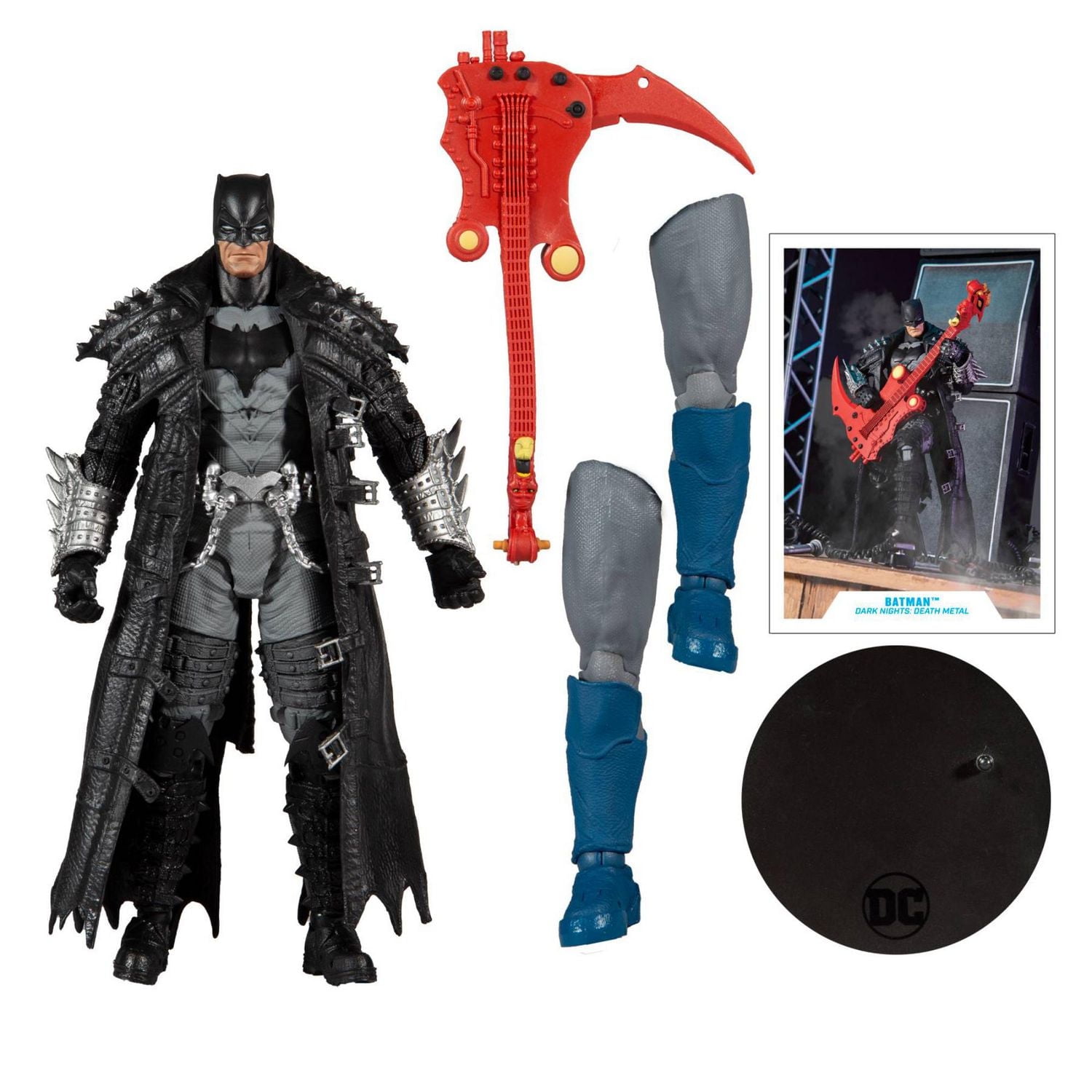 McFarlane Toys - DC Multiverse - Dark Nights Death Metal - Batman Figure with Build-A Darkfather Pieces