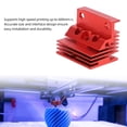 thumbnail image 4 of Bloque de Enfriamiento de Extrusora de Intresora 3D, Disipador de Calor Extrusor Robuste de Ajuste Preciso Rojo Para K1, 4 of 7