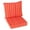 Orange, variant on Gymax Deep Seat Chair Cushion Pads Set Indoor/Outdoor w/ Rope Belts Orange