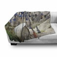 thumbnail image 3 of Evil Eye Soft Flannel Fleece Blanket, Picturesque Landscape with Evil Eyes on a Tree Cappadocia Turkey Anatolian Culture, Cozy Plush for Indoor and Outdoor Use, 70" x 90", Multicolor, by Ambesonne, 3 of 6