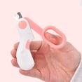 thumbnail image 6 of Gegong 5Pack Flea Comb for Cats, Pet Lice Comb Set, Pet Tear Stain Remover Comb Stainless Steel Round Head Comb with Pet Nail Clippers(Pink), 6 of 7