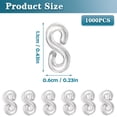 thumbnail image 2 of Kit de brazaletes en forma de telar con forma de S Clips, 1000 piezas, 2 of 6