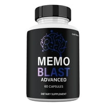 Memo Blast Advanced Capsules, Maximum Strength Pills Cognitive and Brain, MemoBlast Supplement for Clarity (1 Pack)