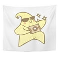 thumbnail image 1 of UFAEZU Birthday Little Cute Star Funny Paparazzi Camera Cartoon Wall Art Hanging Tapestry Home Decor for Living Room Bedroom Dorm 51x60 inch, 1 of 2