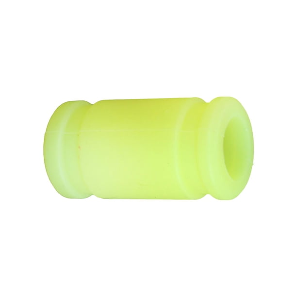 Tubo de escape RC, repuesto portátil duradero que reemplaza el tubo de escape de un tanque de 1/8. amarillo