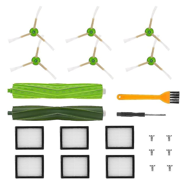 Replacement Parts Main Brush Side Brushes Hepa Filters For I7 I7+ E5 E6 Vacuum Cleaner Accessories