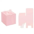 thumbnail image 7 of 30 Pcs Pink Paper Favor Boxes Square Gift Bags with Ribbons DIY Craft Wrapping Present Boxes Chocolate Candy Small Item Containers for Wedding Home Decor Birthday Party Supplies By Scheam, 7 of 7