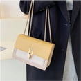 thumbnail image 3 of Crossbody Bags for Women, SHoulder Bag, Exquisite Color-Block Faux Leather Large Capacity Crossbody Bag Goes with Every Clothing to Compliments with Everything You Wear Day or Night, Black, 3 of 7