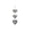 Silver,A, variant on Outdoor Reflective Wind Chime Bird Repellent, Rotating Scare Device for Garden Yard, Hanging Deterrent with Turntable for Fruit Trees(Silver,A)