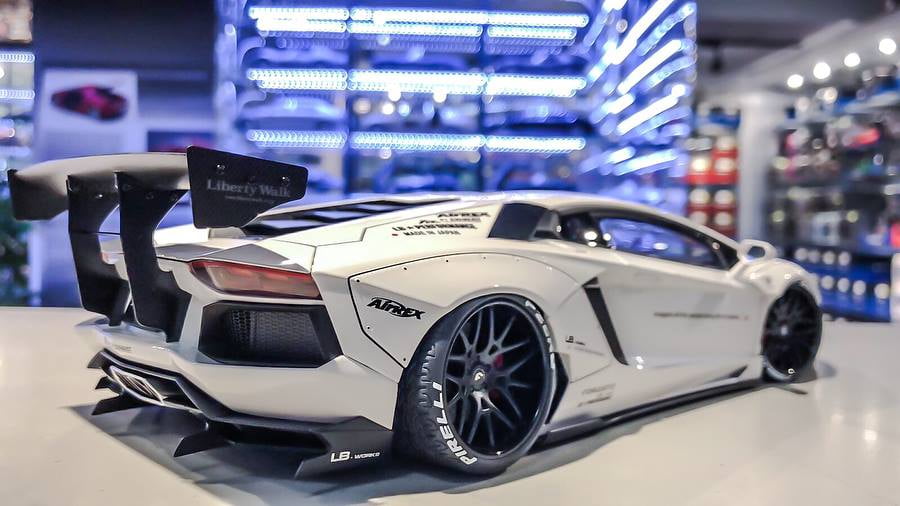 autoart lamborghini aventador liberty walk