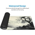 thumbnail image 3 of Gaming Mouse Pad Desk Pad,Extended Big Mouse Pad,31.5x11.8 Inch Long Computer Keyboard Mouse Mat Mousepad with 3mm Non-Slip Base and Stitched Edge for Gaming and Office\u2026 (wash painting2), 3 of 6