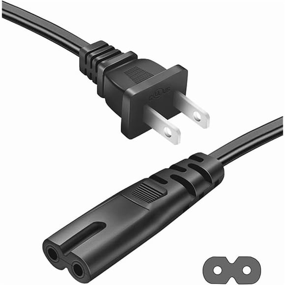 ccwmincc AC Power Cord for Xbox One S/X & Series X S, Sony PS4, PS5, PS4 Slim, PS3 Slim, PS3 Super Slim, PlayStation 5 4 Supply Cable Replacement 6 Feet