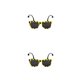 thumbnail image 3 of Minnieouse Tocado de fiesta con colgante para el pelo para Cosplay, aspecto bonito, mano de obra fina, exquisito con gafas, gafas multiusos Anteojos 2piezas, 3 of 6