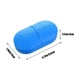 thumbnail image 3 of Organizador semanal portátil de vitamina C | Pastillero de seis compartimentos color caramelo | Almacenamiento hermético | Contenedor de suplementos de viaje para adultos, adolescentes y fitness, 3 of 6