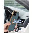 thumbnail image 6 of Desighed for iPhone 12 Pro Max Case 6.7" Shockproof Silicone Cover Ring Holder Magnetic Kickstand Electroplated Soft TPU Frame Anti-Scratch Protective Bumper Phone Cases - Gray, 6 of 7