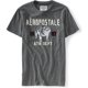 thumbnail image 1 of Aeropostale Mens Bulldog 1987 Camiseta gráfica, Gris, XX-Large, 1 of 2