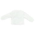 thumbnail image 1 of Abrigo de piel sintética con luces LED para mujer, ideal para escenarios, discotecas, bailarinas, talla M (blanco), 1 of 6