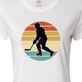 thumbnail image 4 of Inktastic Hockey Player Retro Sunset Women's T-Shirt, 4 of 5