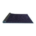 thumbnail image 2 of Ahgly Company Indoor Square Persian Blue Traditional Area Rugs, 7' Square, 2 of 4