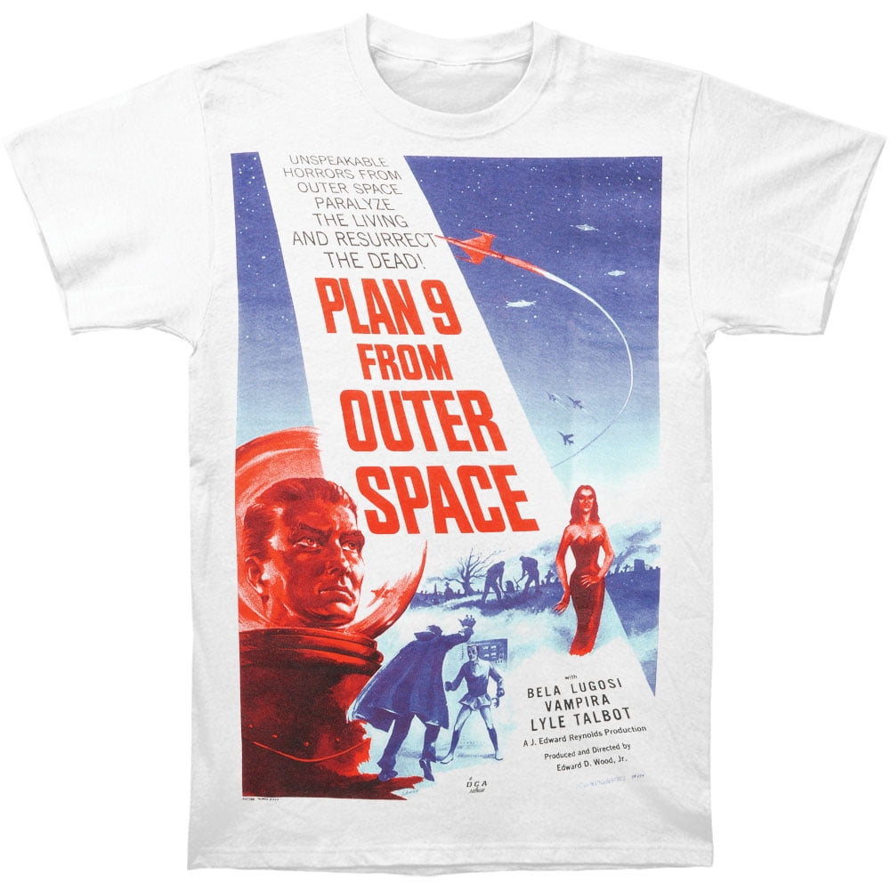Plan 9 T-shirt X-Large White 