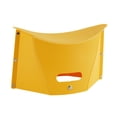 thumbnail image 2 of Taburete plegable portátil para acampar, compacto, multifuncional, para adultos, de mano baja Amarillo, 2 of 8