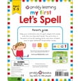 thumbnail image 2 of Priddy Learning: My First Let's Spell, 2 of 2