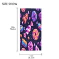 thumbnail image 3 of Towel 30x15 Inch Face Towel Hand Towel Bath Towels Hand Bath Towels Single-Sided Printed Towels, Lightweight, Breathable and Absorbent Magic Candy, 3 of 5