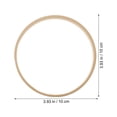 thumbnail image 4 of Quentinu 12pcs 10cm Dream Catcher DIY Rings Round Bamboo Frame Craft Making Materials, 4 of 6