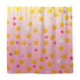 thumbnail image 2 of Yayeee Shower Curtain with Hooks 72"x72" Waterproof Fabric Bathroom Hanging Decor, Gradient Pink Stars, 2 of 5
