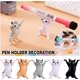 thumbnail image 3 of 10 pcs dancing cats pen holder, cat pen holder mobile phone holder, 3 of 5