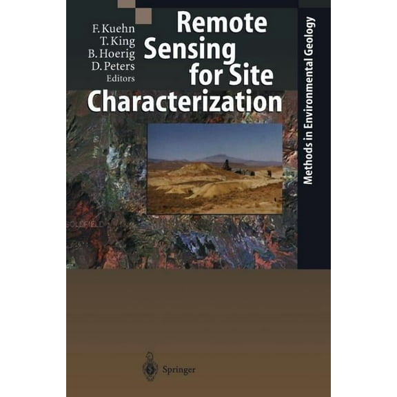 Methods in Environmental Geology Remote Sensing for Site Characterization, (Paperback)