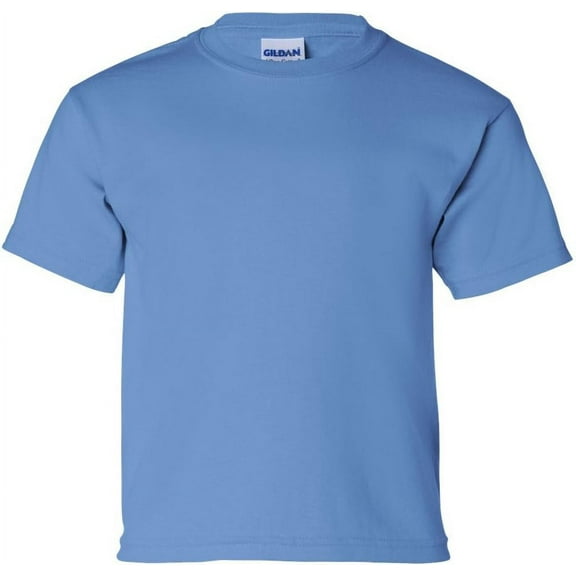 Gildan Youth Ultra Cotton T-Shirt, Style G2000B, Multipack Large Carolina Blue