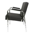 thumbnail image 6 of PureSana Chromium Ella Professional Auto Reclining Shampoo Chair, Gray, 6 of 8