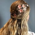 thumbnail image 2 of Wedding Hair Pins Flower Bridal Hair Clips Flower Decorative Hair Jewelry Access, 2 of 4