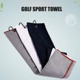 thumbnail image 3 of Kit de cepillo para toallas de golf peso ligero secado rápido triple retráctil, 3 of 8